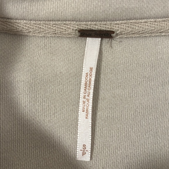 Free People Shacket in Chalk White - Picture 3 of 3